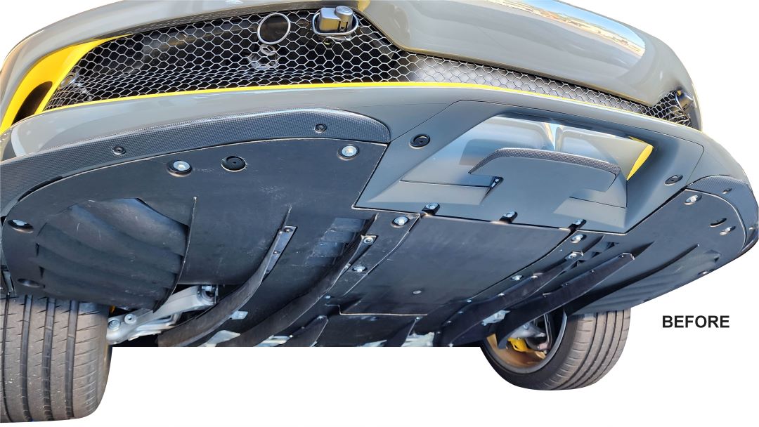 AUTOMODS Ferrari 296 GTB Assetto Fiorano Skid Plate