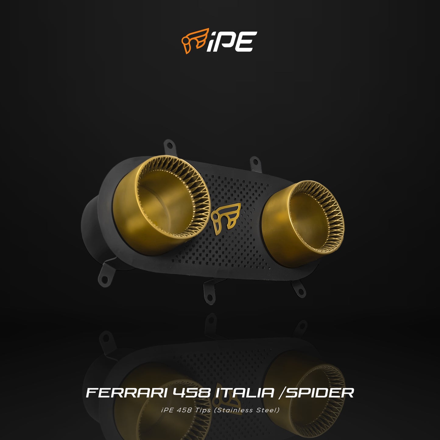 IPE Ferrari 458 Italia / Spider (Titanium) Exhaust System