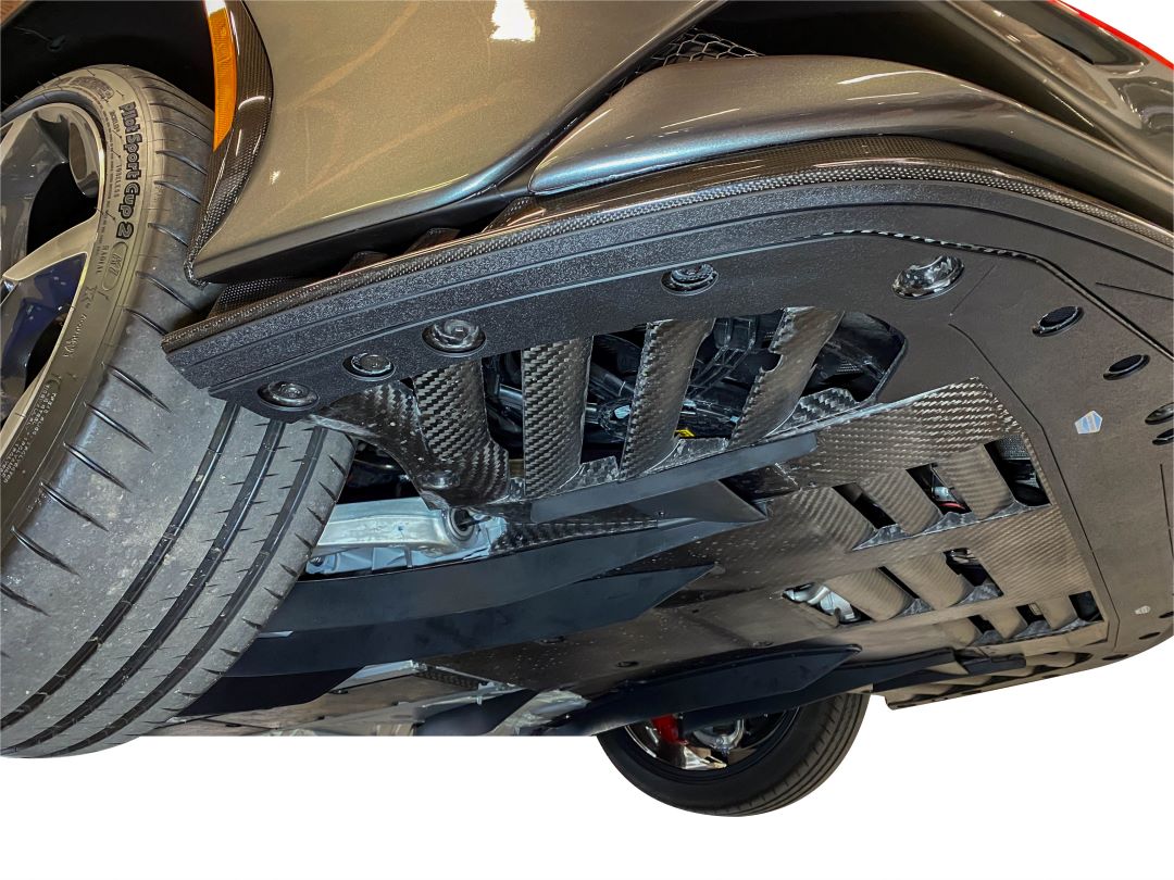 AUTOMODS Ferrari SF90 (2019-Present) Skid Plates image 5