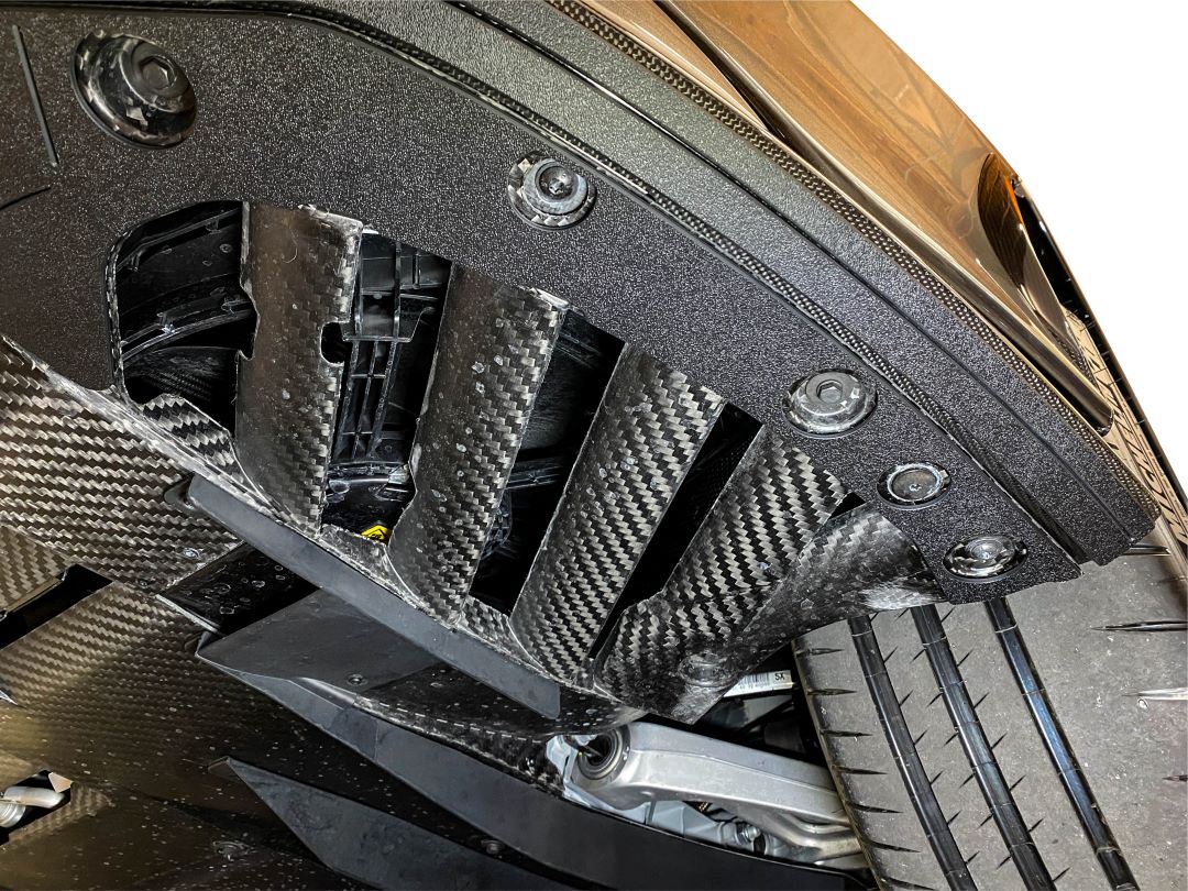 AUTOMODS Ferrari SF90 (2019-Present) Skid Plates image 6