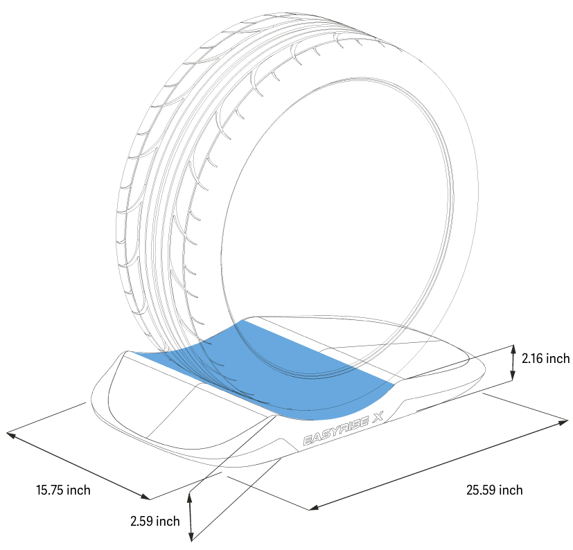 KUBERTH Easyrise-X Tire Cradle image 5