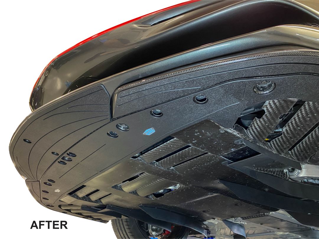 AUTOMODS Ferrari SF90 (2019-Present) Skid Plates image 3