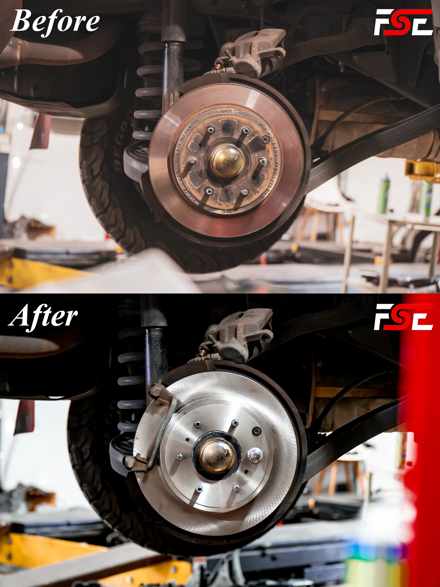 Mitsubishi Pajero Evolution (V55W) Complete Brake Rotor Kit image 1