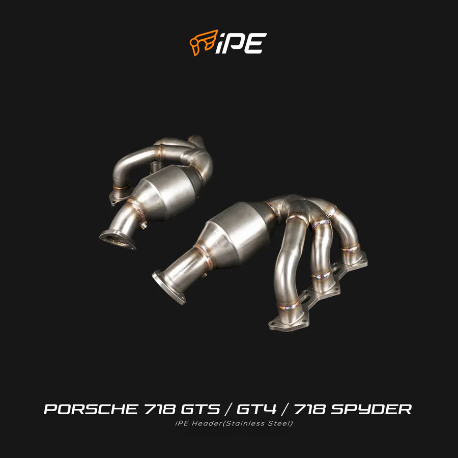IPE Porsche 718 GTS 4.0 / 718 Cayman GT4 / 718 Spyder Exhaust System