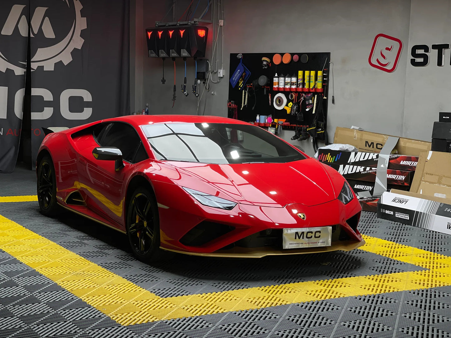 IPE Lamborghini Huracán EVO Exhaust System