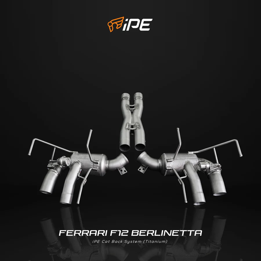 IPE Ferrari F12 Berlinetta (Titanium) Exhaust System