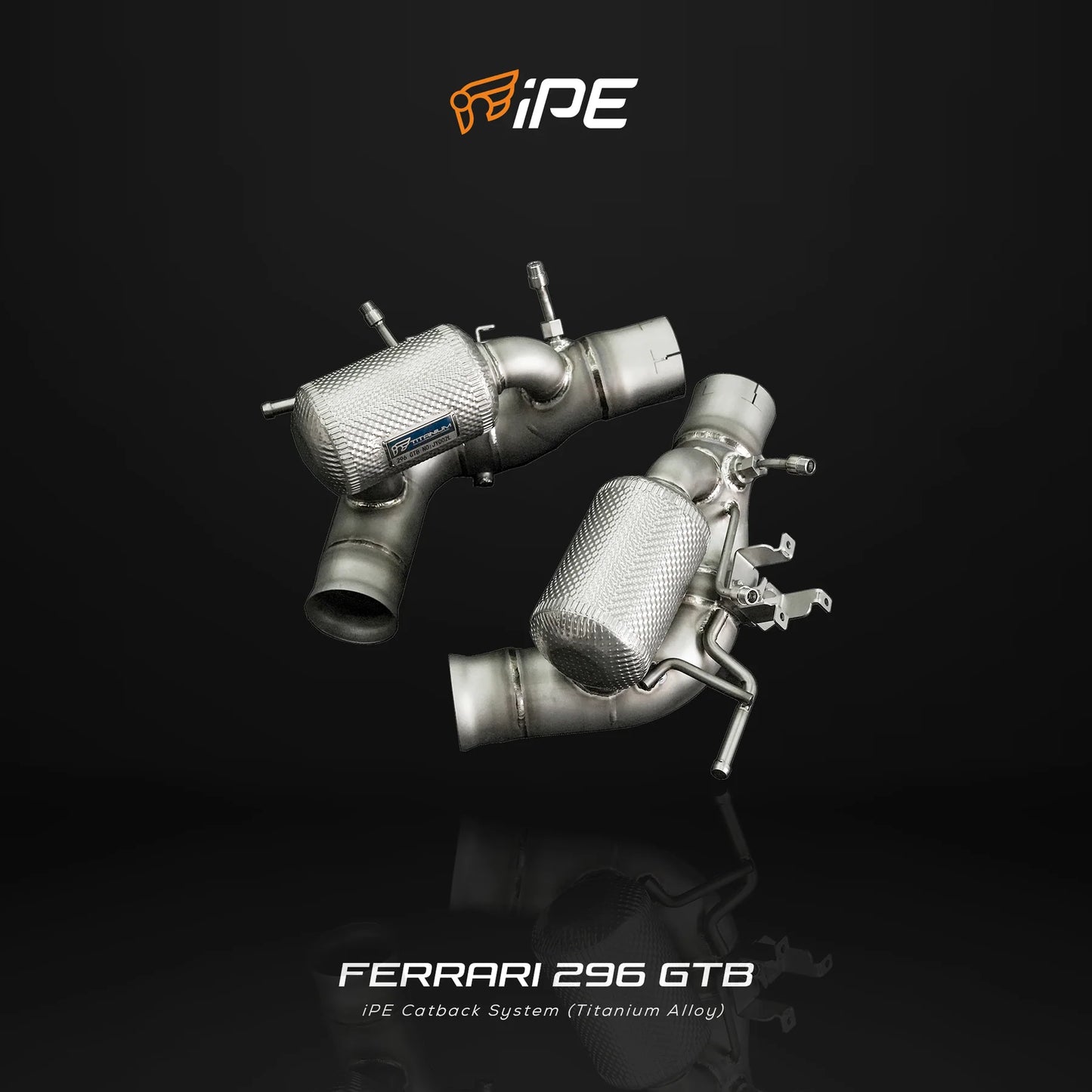 IPE Ferrari 296 GTB Exhaust System