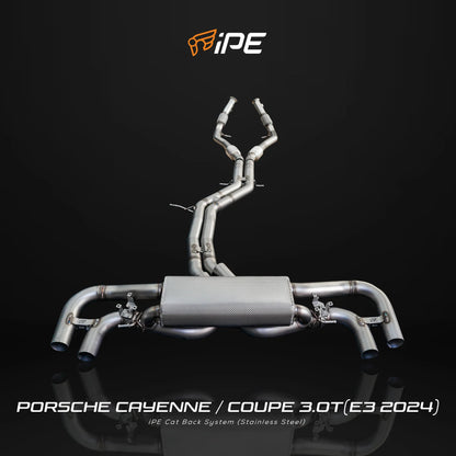 IPE Porsche Cayenne Coupe 3.0T (9YA.2)Valvetronic Exhaust System