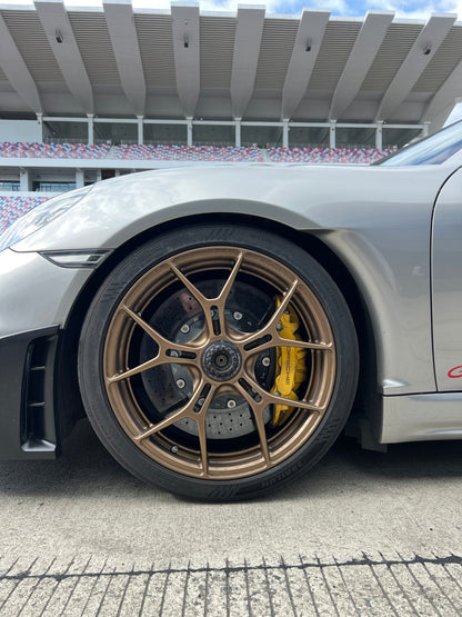 FSE Porsche 718 GT4 RS Carbon Ceramic Front Brake Rotor Set