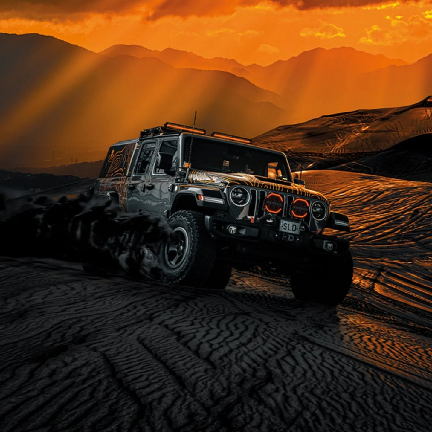 Strands Lighting Siberia Skylord Pro White (9")