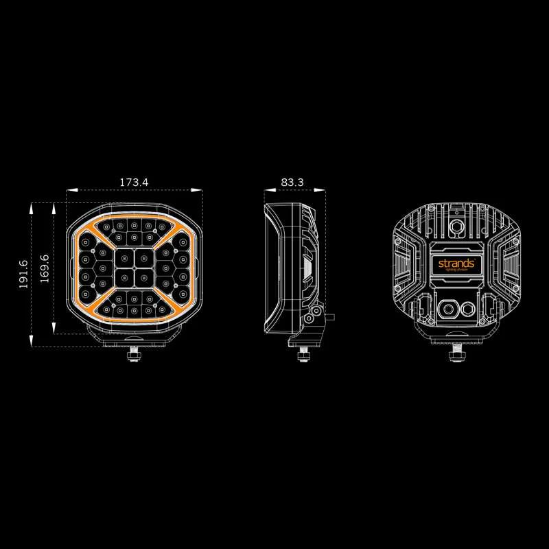 Strands Lighting SIBERIA X (7″)