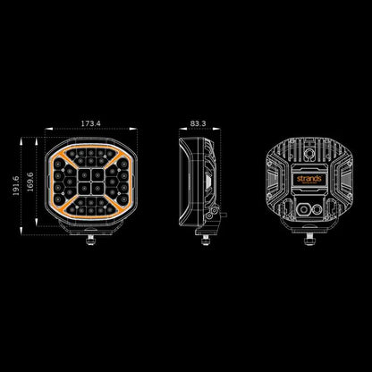 Strands Lighting SIBERIA X (7″)