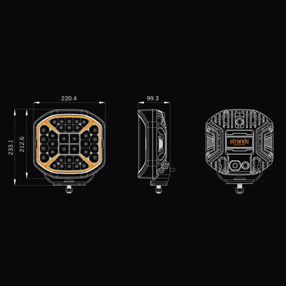 Strands Lighting SIBERIA X (9")