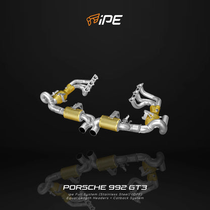 IPE Porsche 911 GT3 / GT3 RS (992) Full Exhaust System
