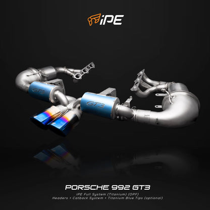 IPE Porsche 911 GT3 / GT3 RS (992) Full Exhaust System