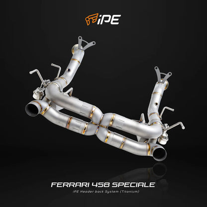 IPE Ferrari 458 Speciale (Titanium) Exhaust System