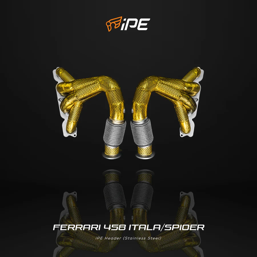 IPE Ferrari 458 Italia / Spider Exhaust System