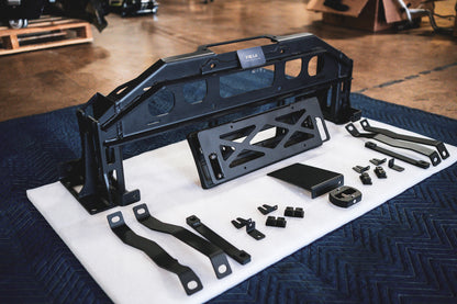 2020+ Land Rover Defender Winch Mount (with Deployable License Plate Bracket) image 1