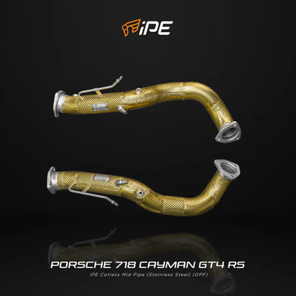 IPE Porsche 718 Cayman GT4 RS Exhaust System