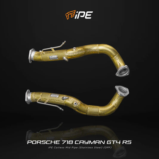 IPE Porsche 718 Cayman GT4 RS Exhaust System
