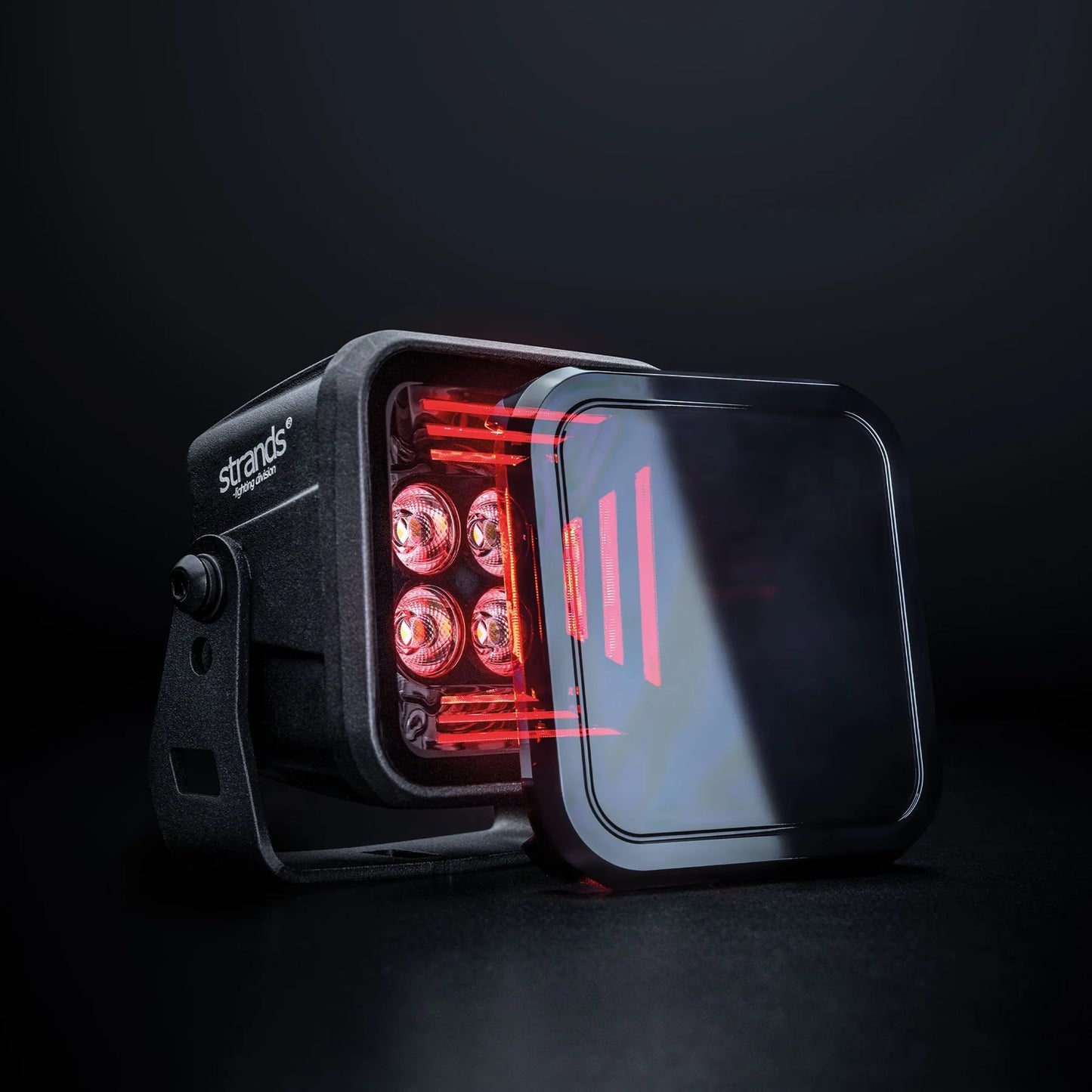 Strands Lighting Dark Knight Fortex Red - KIT