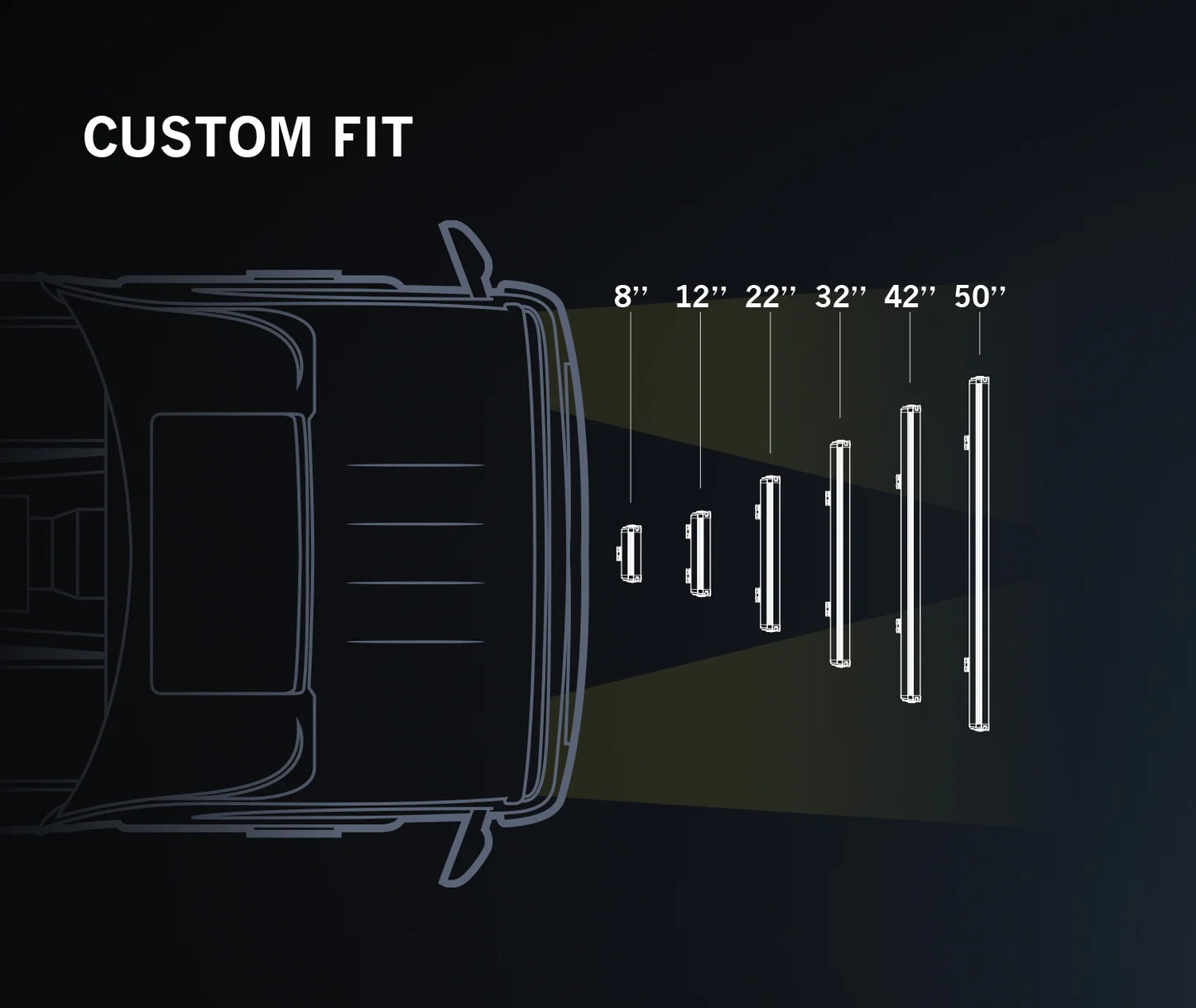 Strands Lighting Siberia XP Double Row (8"-50")