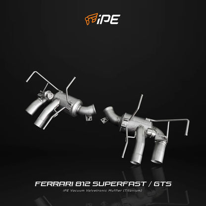 IPE Ferrari 812 Superfast / GTS (Titanium) Exhaust System