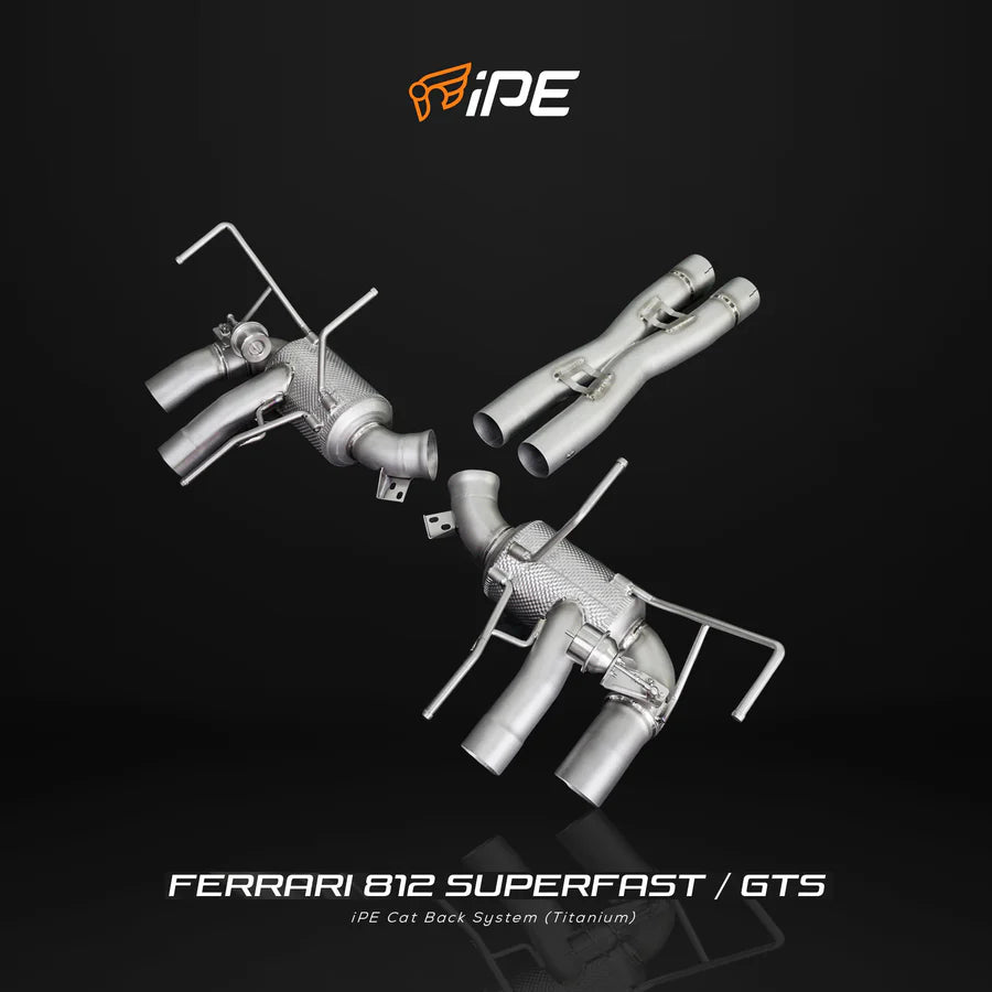 IPE Ferrari 812 Superfast / GTS (Titanium) Exhaust System