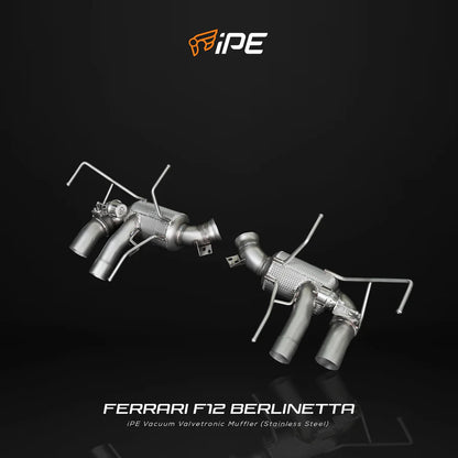 IPE Ferrari F12 Berlinetta Exhaust System