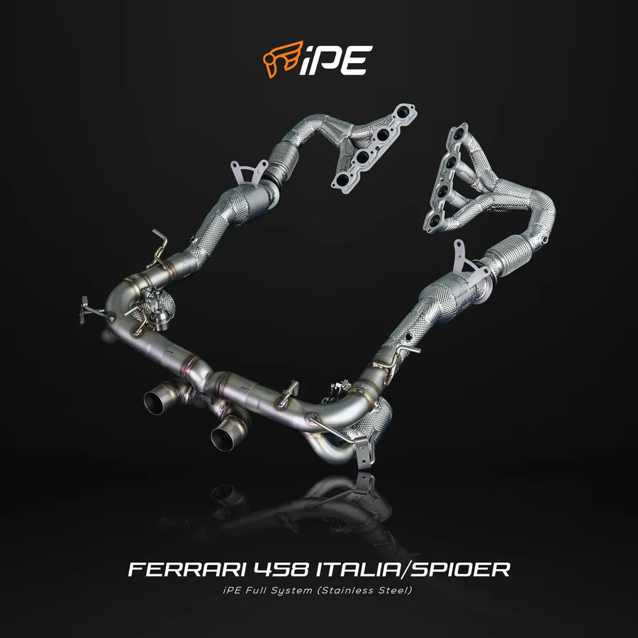 IPE Ferrari 458 Italia / Spider Exhaust System