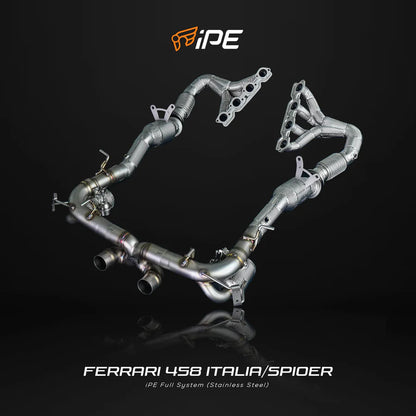 IPE Ferrari 458 Italia / Spider Exhaust System