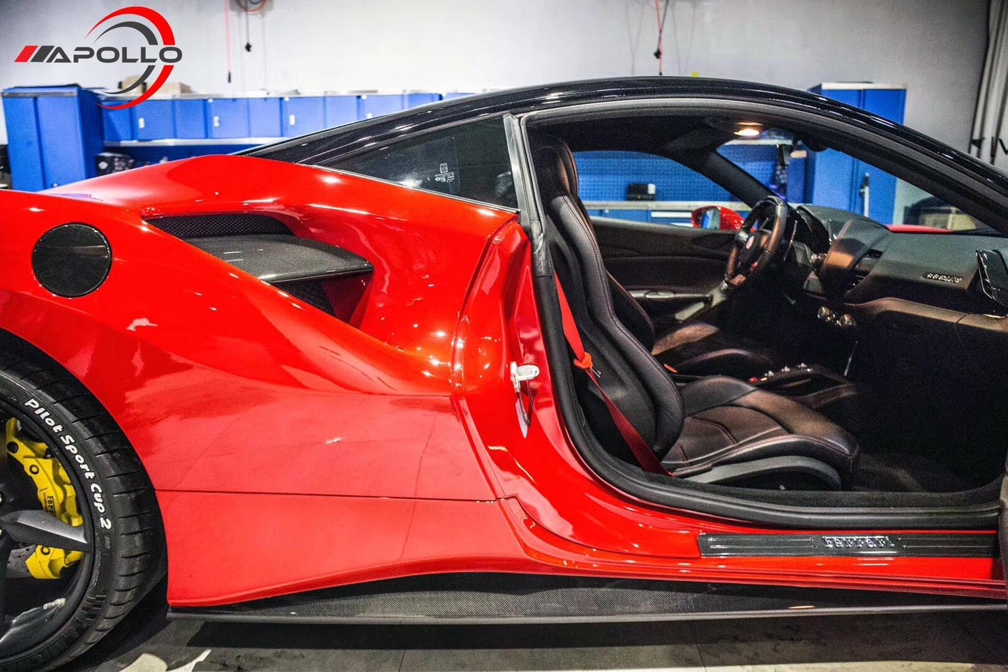Apollo 2015-2019 Ferrari 488 OEM Side Skirt Replacement