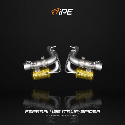 IPE Ferrari 458 Italia / Spider (Titanium) Exhaust System