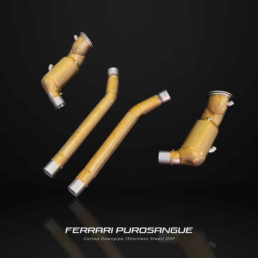 IPE Ferrari Purosangue (Titanium) Exhaust System