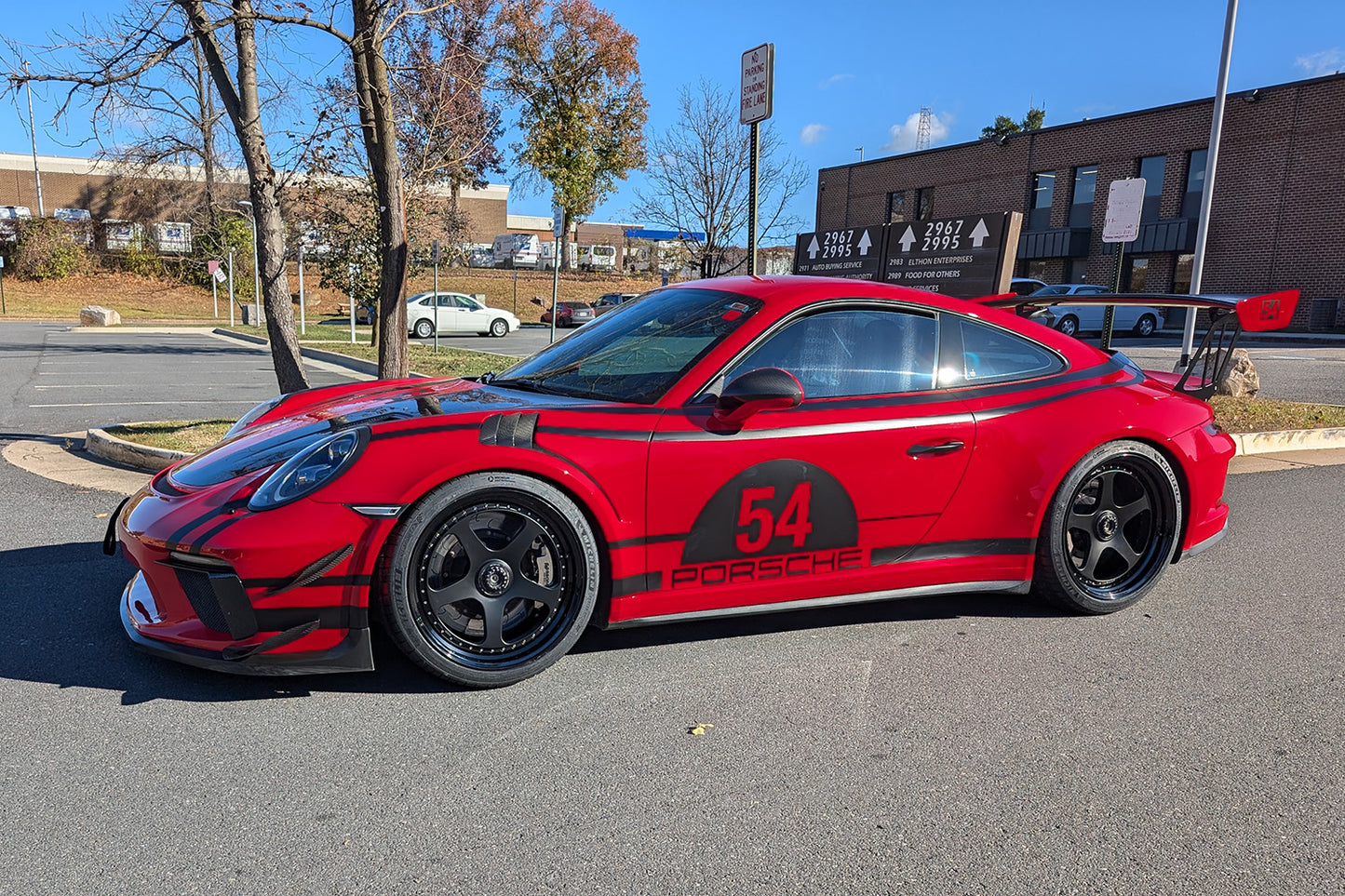 Apollo 2015-2019 PORSCHE 911 GT3 RS（991.2） EXTENDED REAR WING UPRIGHTS
