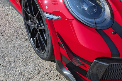 Apollo 2018-2019 Porsche 911 GT3 (991.2) Uprights for Bumper Cup Lip to GT3 RS Fender Conversion
