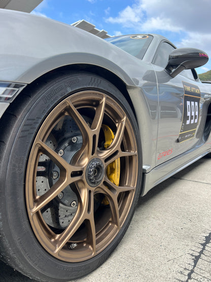 FSE Porsche 718 GT4 RS Carbon Ceramic Front Brake Rotor Set