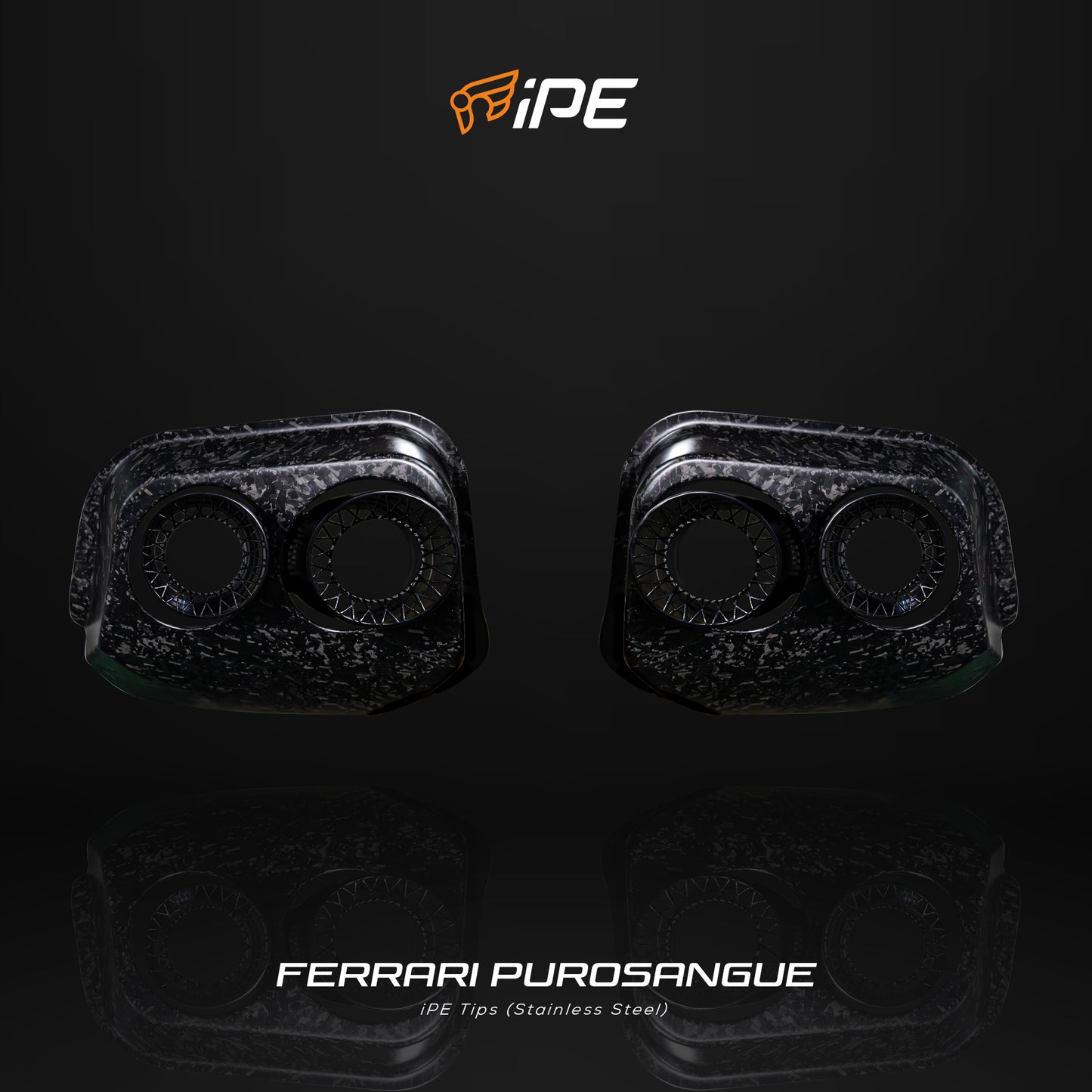 IPE Ferrari Purosangue (Titanium) Exhaust System