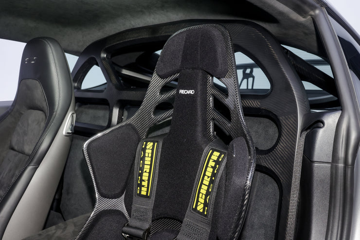 FSE X SilverRocket GT4 RS DRY CARBON FIBER ROLL CAGE & HARNESS BAR image 8