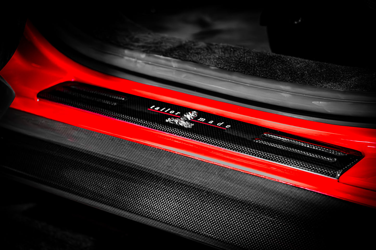 Ferrari SF90 Dry Carbon Fiber Door Sills image 4
