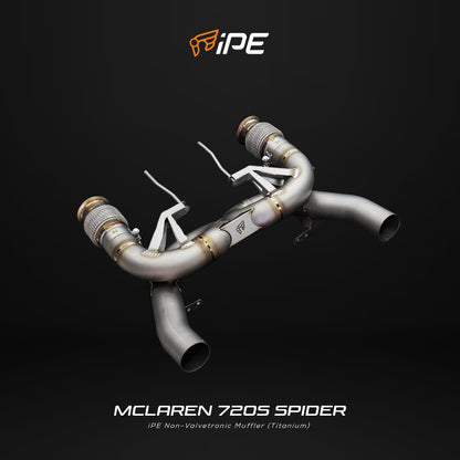 IPE McLaren 720S Coupe / Spider (Titanium) Exhaust System