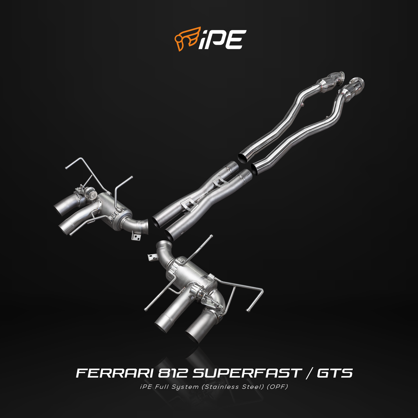 IPE Ferrari 812 Superfast / GTS (Titanium) Exhaust System