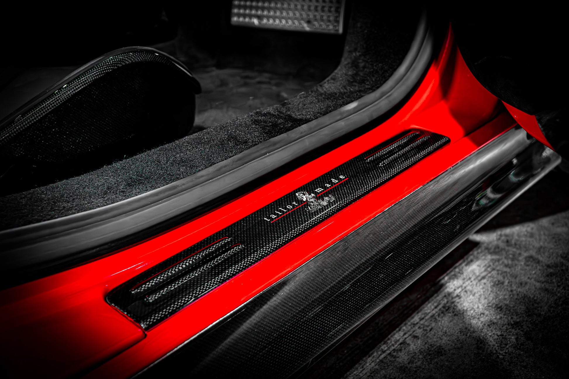 Ferrari SF90 Dry Carbon Fiber Door Sills image 5