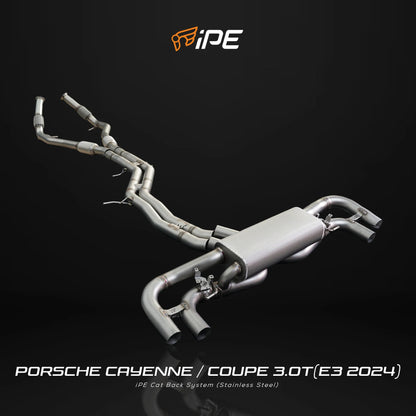 IPE Porsche Cayenne Coupe 3.0T (9YA.2)Valvetronic Exhaust System