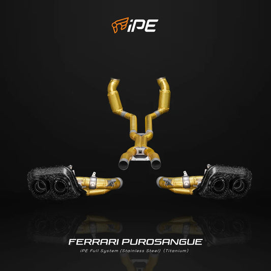 IPE Ferrari Purosangue (Titanium) Exhaust System