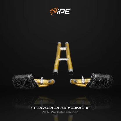 IPE Ferrari Purosangue (Titanium) Exhaust System