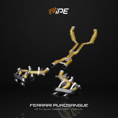 IPE Ferrari Purosangue (Titanium) Exhaust System