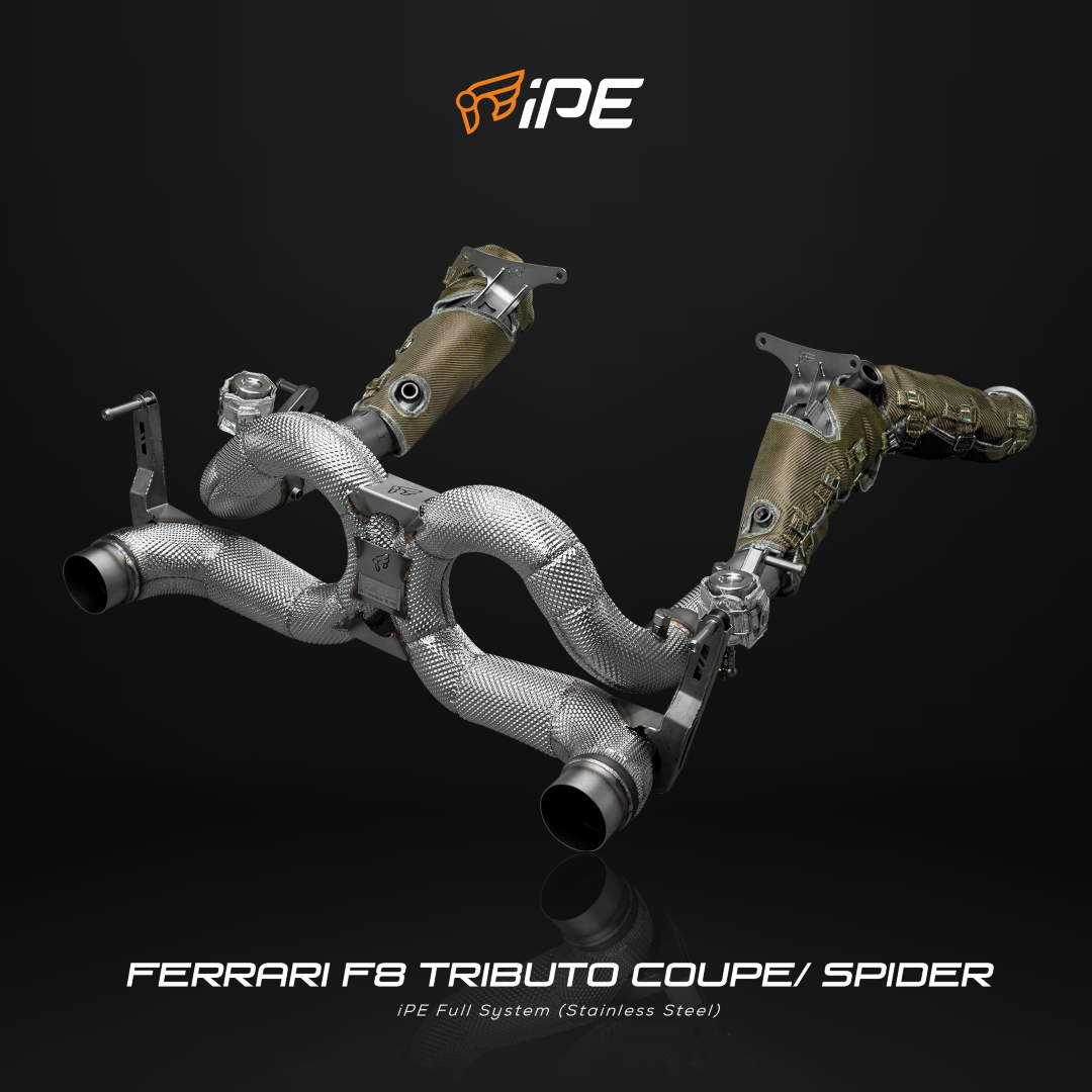 IPE Ferrari F8 Tributo Coupe / Spider Exhaust System
