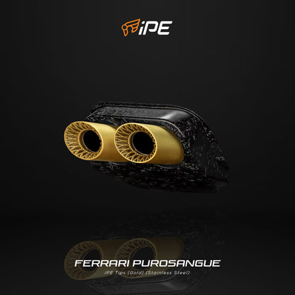 IPE Ferrari Purosangue (Titanium) Exhaust System