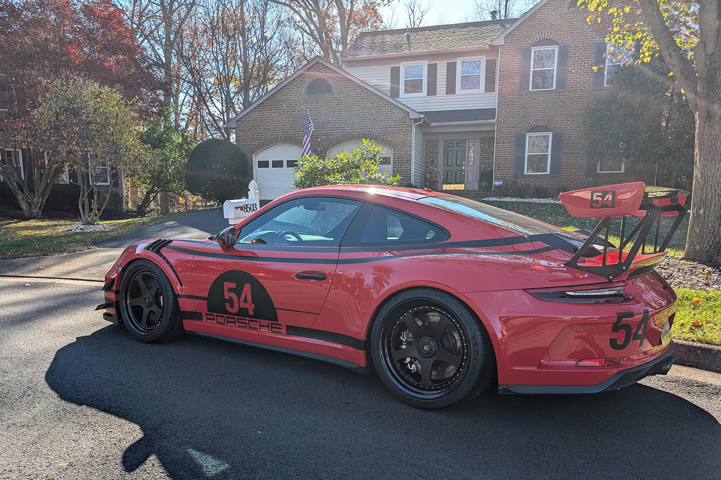 Apollo 2015-2019 PORSCHE 911 GT3 RS（991.2） EXTENDED REAR WING UPRIGHTS